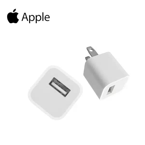 آداپتور 1 آمپر اپل Apple Travel Charger — تصویر ۴