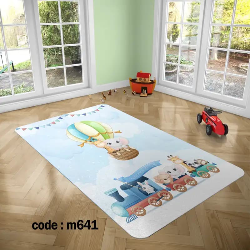 مخمل فرش (فرشینه) کد FAM_m 641