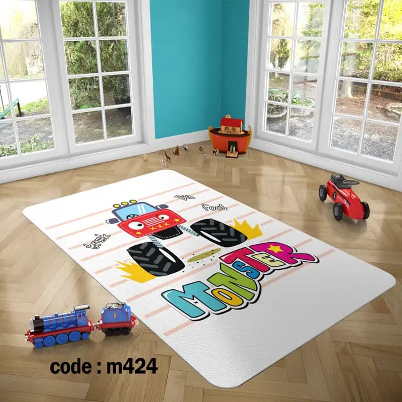 مخمل فرش (فرشینه) کد FAM_m 424