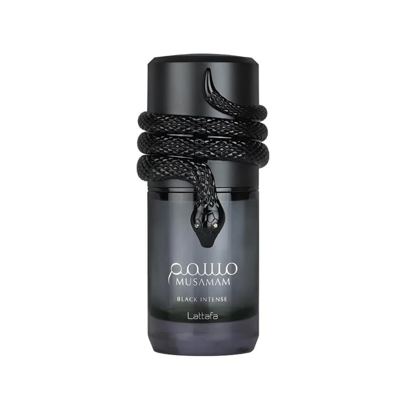 ادکلن مسمم بلک اینتنس لطافه Lattafa Musamam Black Intense | بررسی رایحه ۱۰۰ میل
