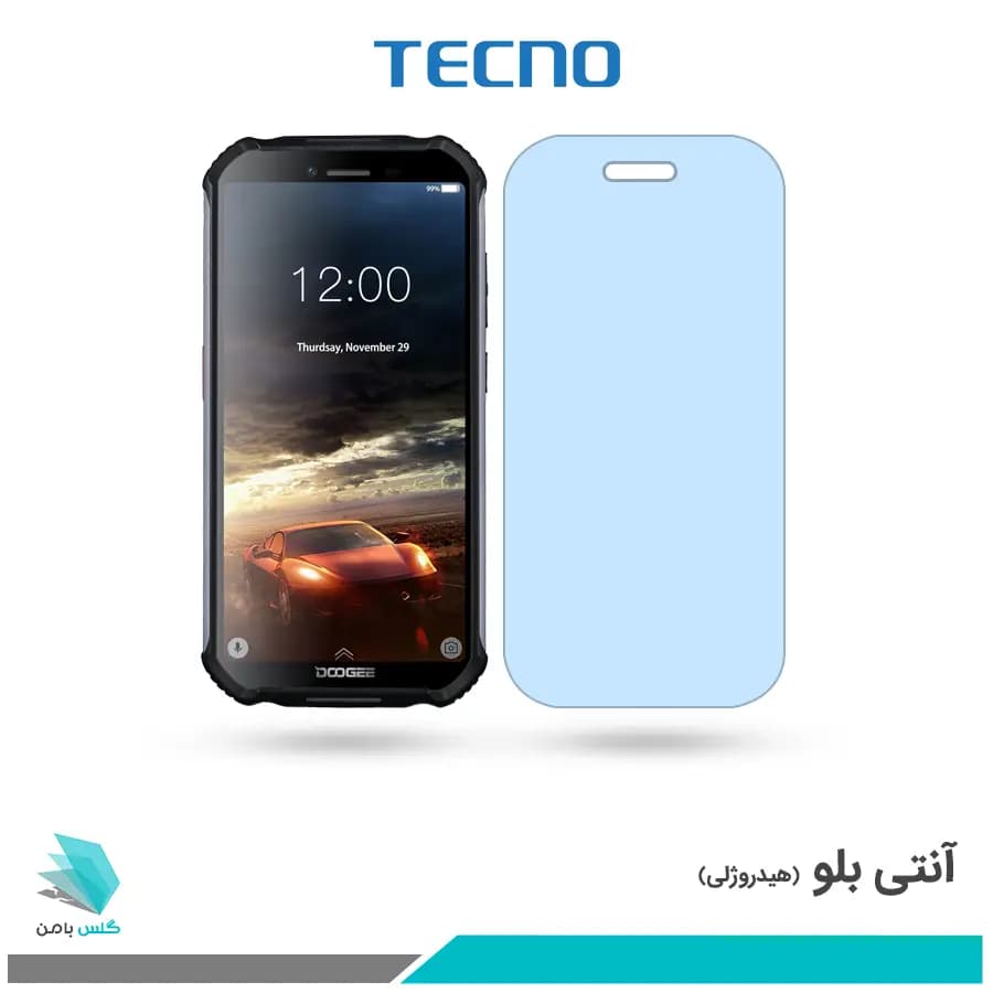 گلس دوجی S40 ضد نور آبی برند تکنو