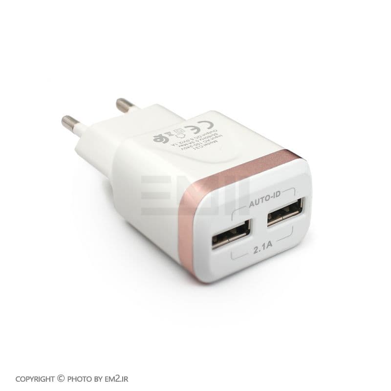 شارژر میکرو کانفلون مدل C31 خروجی 2.1 آمپر اورجینال — تصویر ۲