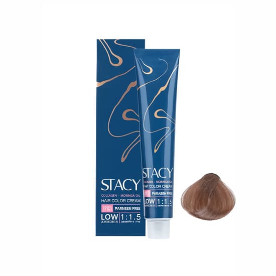 رنگ مو استیسی STACY بلوند بژ روشن کد 8.31 — تصویر ۲