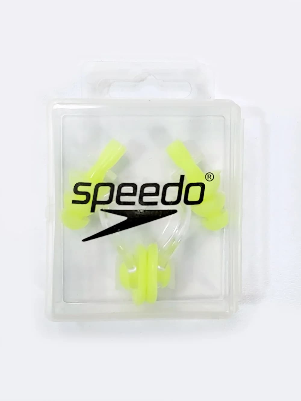 ست دماغ گیر و گوش گیر شنا سیلیکونی اسپیدو ( Speedo ) به رنگ سبز فسفری — تصویر ۳