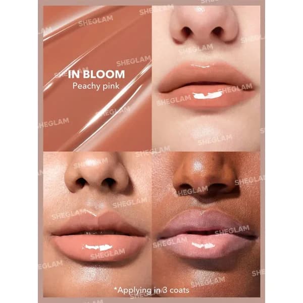 بالم لب حجم دهنده (لیپ پلامپر) شیگلم مدل IN BLOOM — تصویر ۲