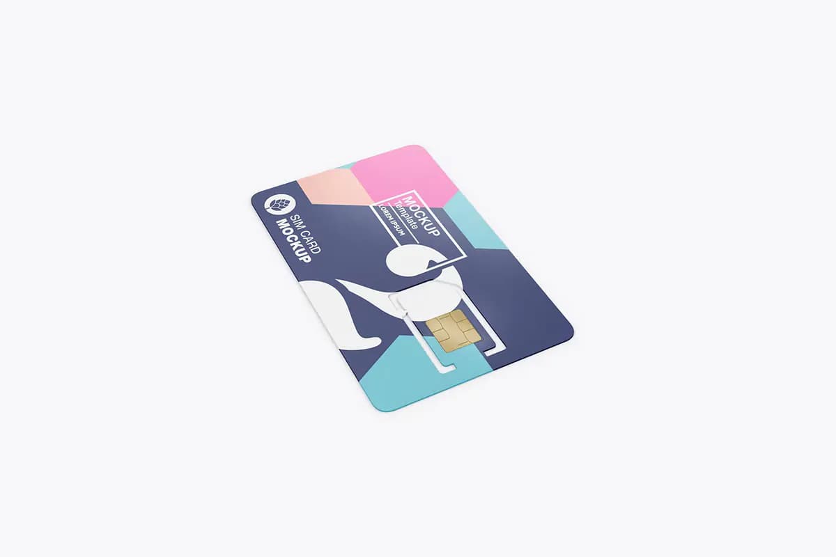 موکاپ سیم کارت – 4 فایل — تصویر ۴