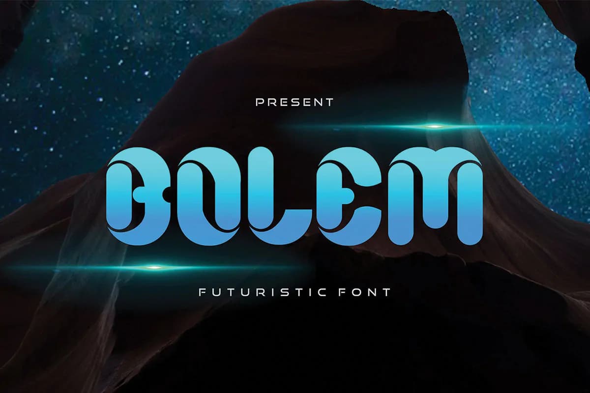 فونت تخیلی و آینده نگر Bolem