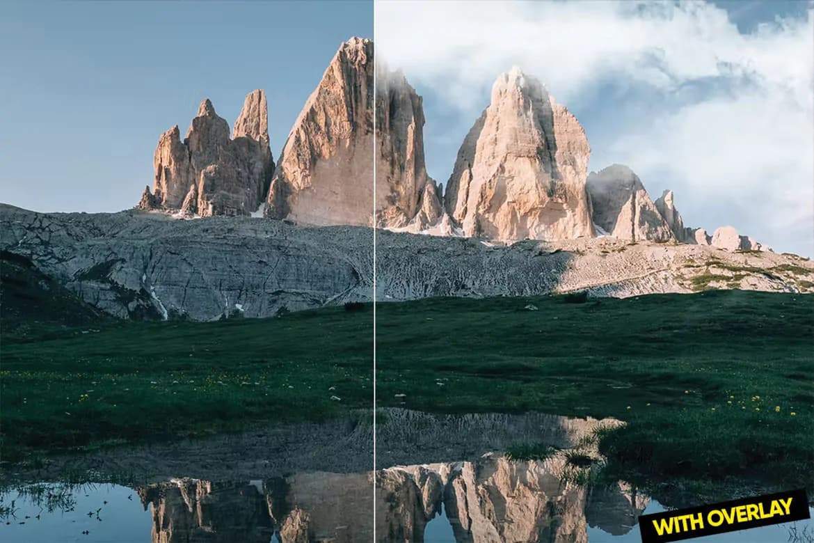 افکت ابر روی عکس برای فتوشاپ — تصویر ۳