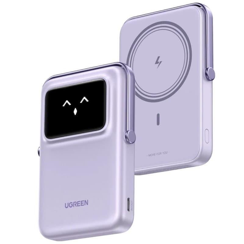 پاور بانک بی سیم فست شارژ یوگرین PB571-356 QC3.0 PD3.0 20W ظرفیت 5000 میلی‌ آمپر ساعت — تصویر ۲