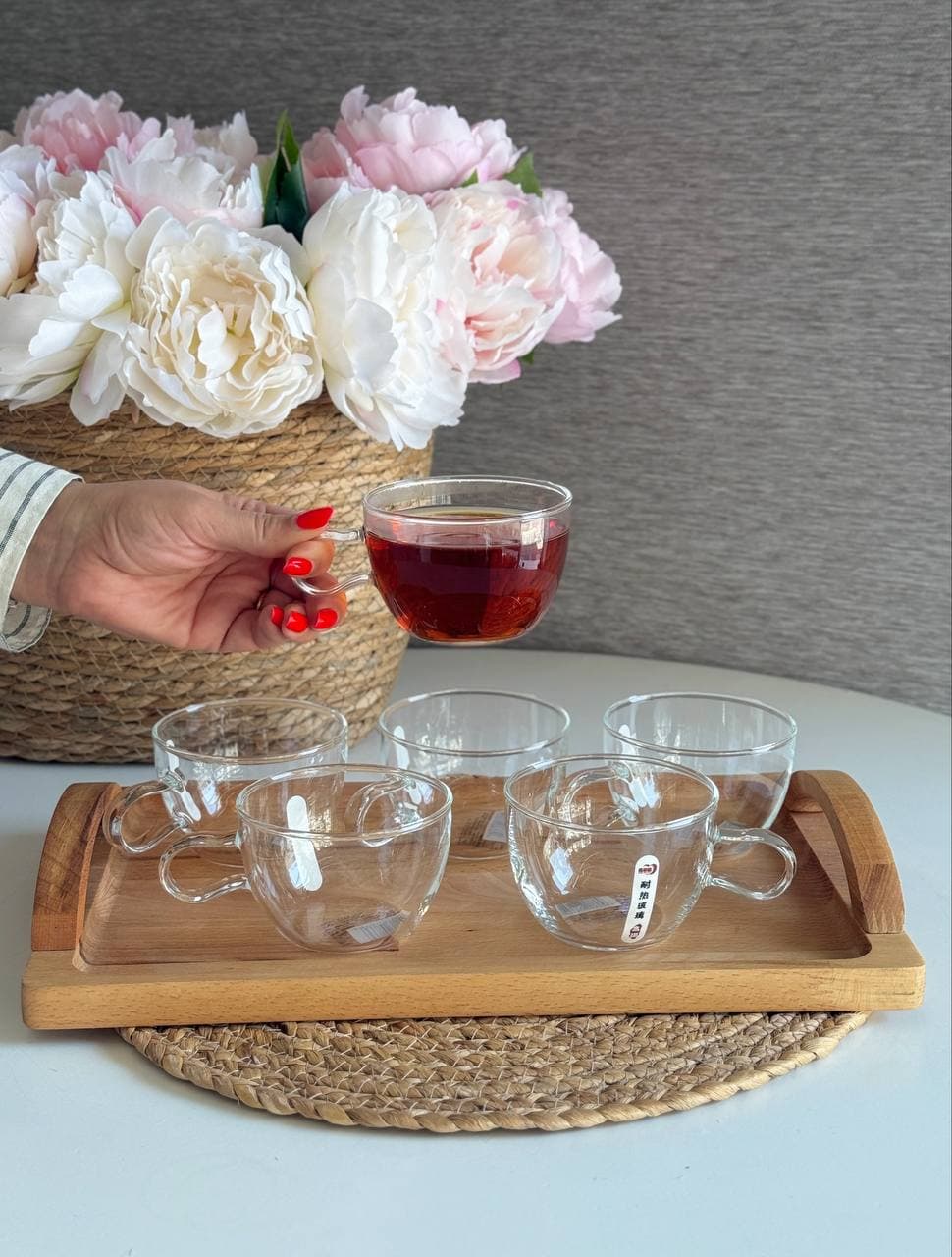 فنجان پیرکس دلی deli مدل سانیتا — تصویر ۴