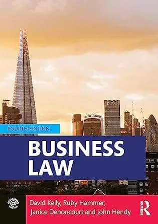 و دانلود نسخه کامل کتاب زبان اصلی Business Law PDF | دانلود کتاب خارجی