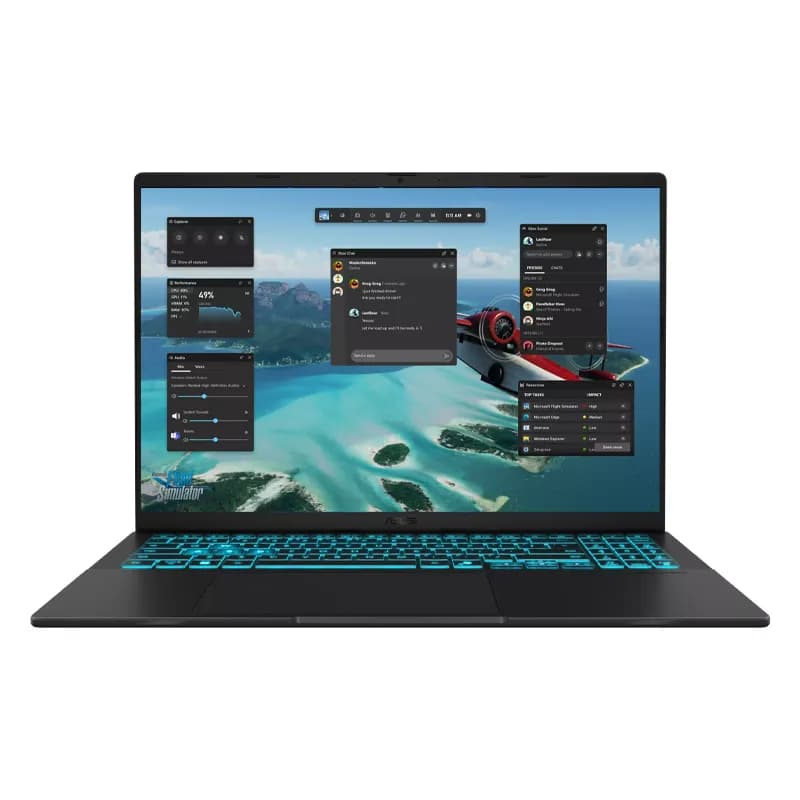 لپ تاپ 16 اینچی ایسوس مدل V16 V3607VJ-Core 7 240H-16GB-512GB SSD-6GB RTX3050 — تصویر ۸
