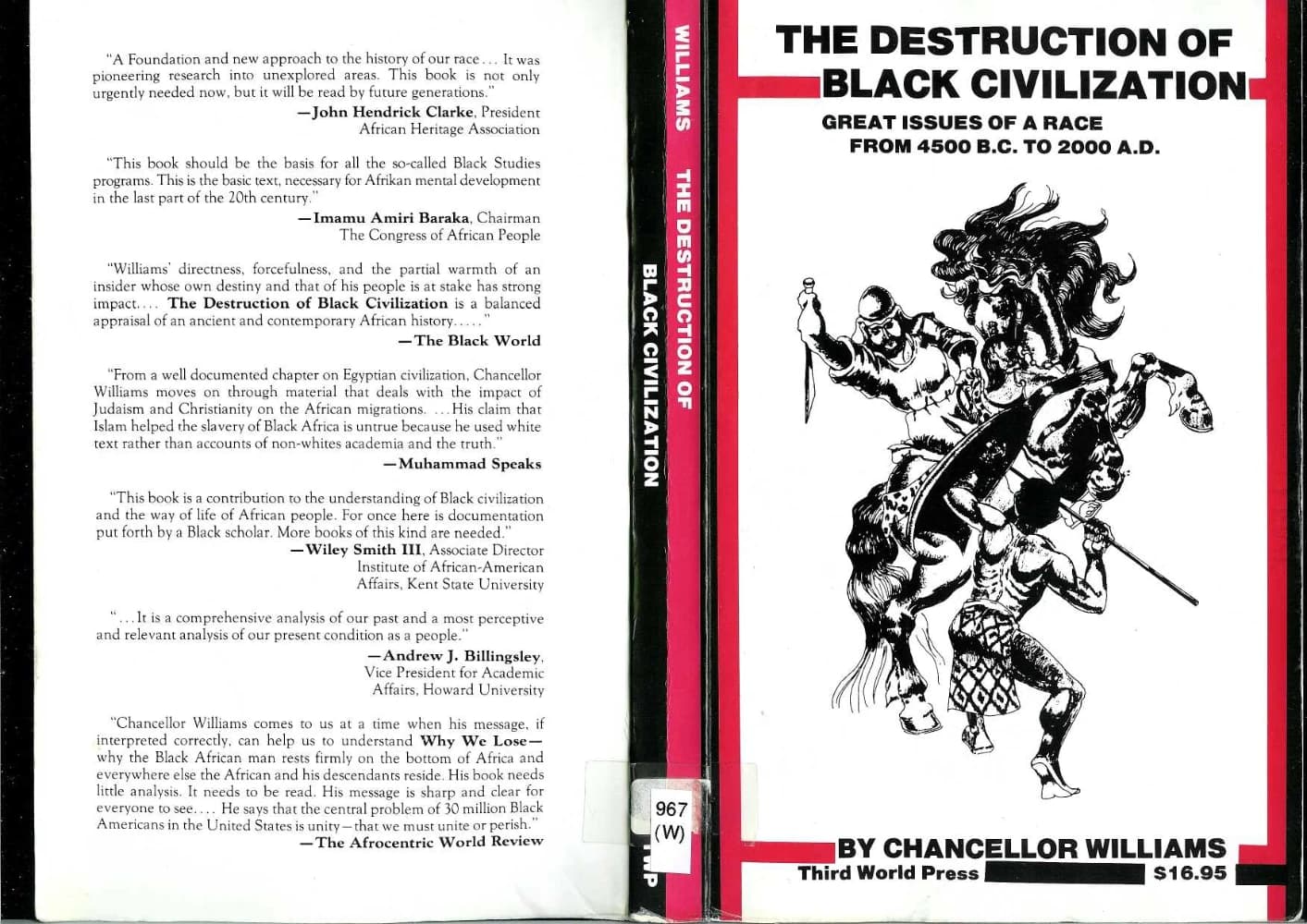 کتاب The Destruction of Black Civilization (نابودی تمدن سیاه‌پوستان) نسخه انگلیسی PDF | چنسی ویلیامز