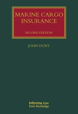 و دانلود نسخه کامل کتاب زبان اصلی Marine Cargo Insurance (Lloyd’s Shipping Law Library) PDF | دانلود کتاب خارجی