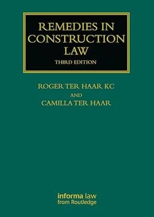 و دانلود نسخه کامل کتاب زبان اصلی Remedies in Construction Law (Construction Practice Series) PDF | دانلود کتاب خارجی