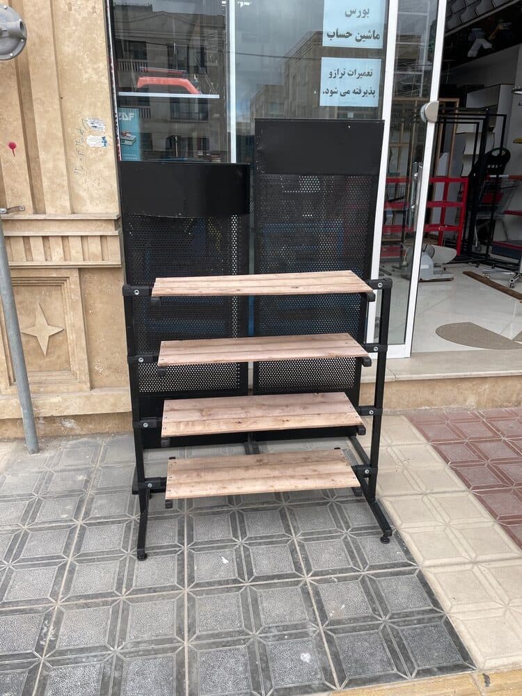 جا کفشی طبقاتی چوبی