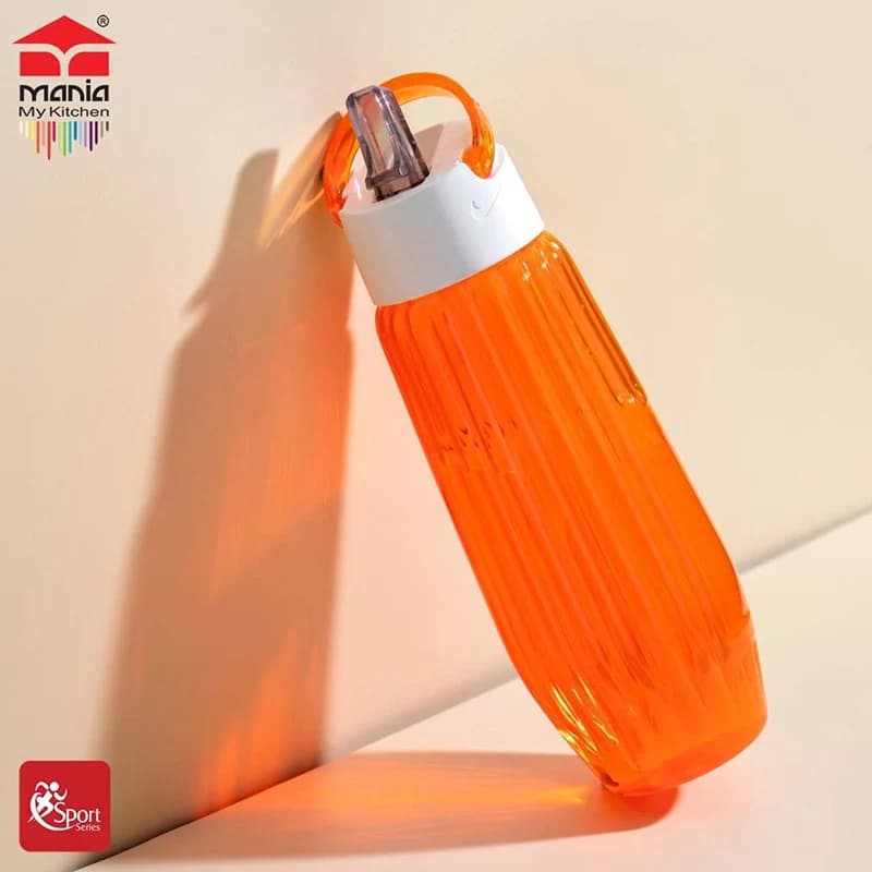 بطری نی دار مانیا مدل دایموند کوچک 500 میلی لیتر — تصویر ۴