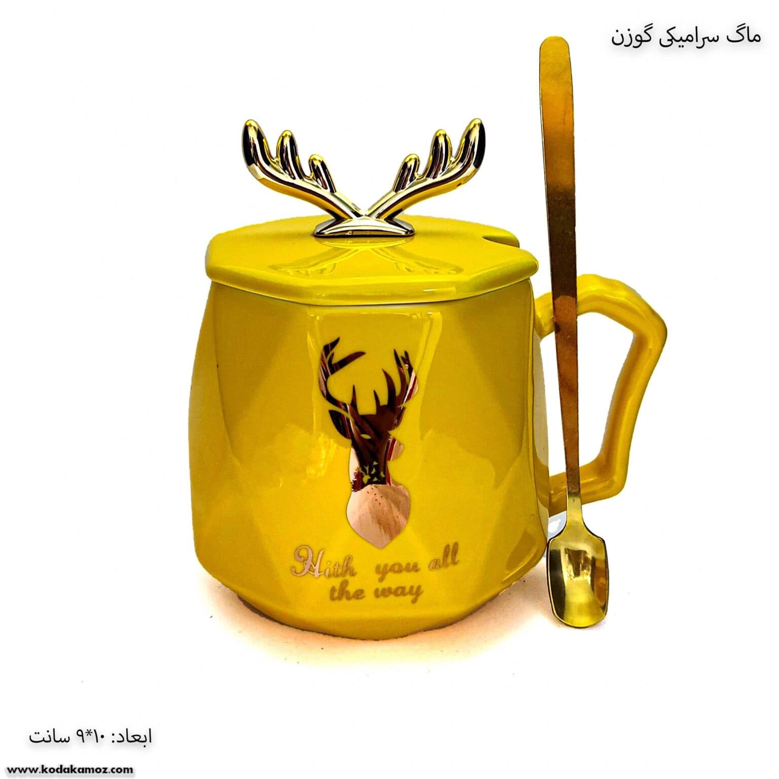 ماگ سرامیکی گوزن — تصویر ۴