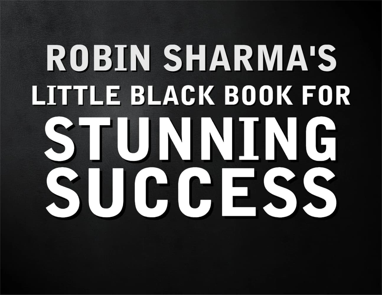 کتاب Stunning Success (موفقیت خیره‌کننده) نسخه انگلیسی PDF