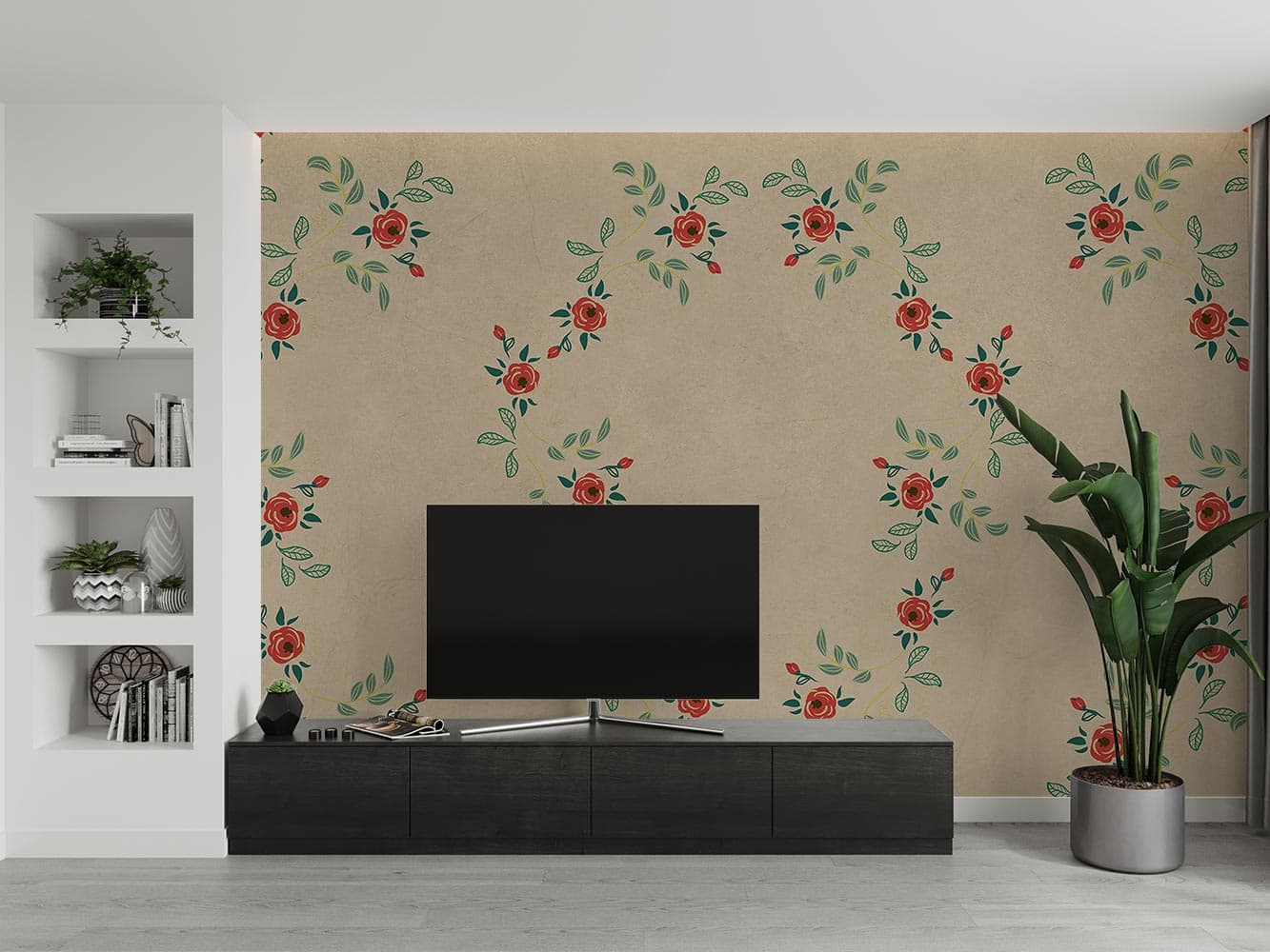 کاغذ دیواری مدل گلدار W10137500 — تصویر ۳