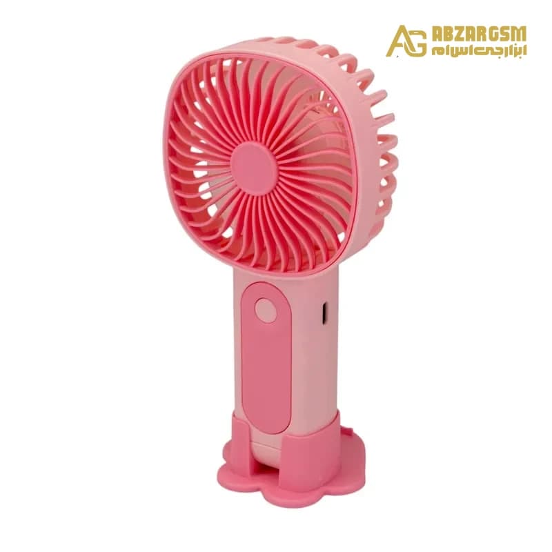 پنکه دستی شارژی سه سرعته مدل Mini-777-02 — تصویر ۲