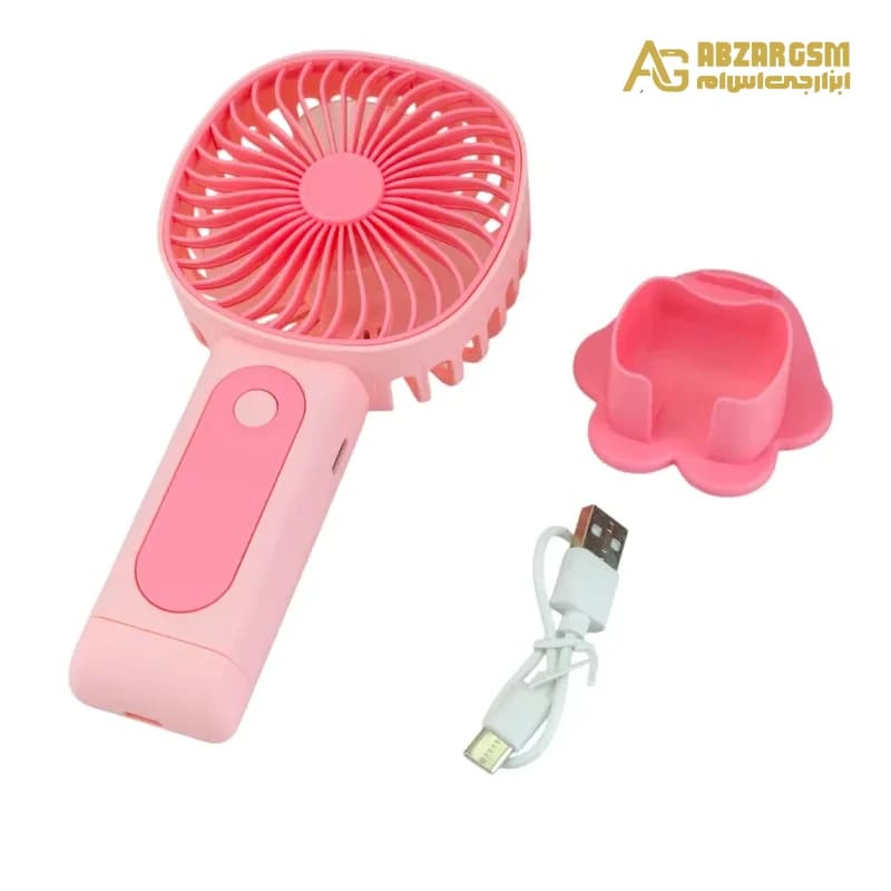 پنکه دستی شارژی سه سرعته مدل Mini-777-02