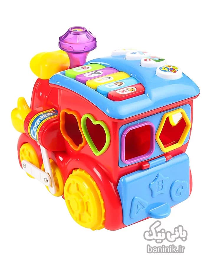 قطار آموزشی موزیکال هولی تویز Huile Toys Learning Loco 556 — تصویر ۷