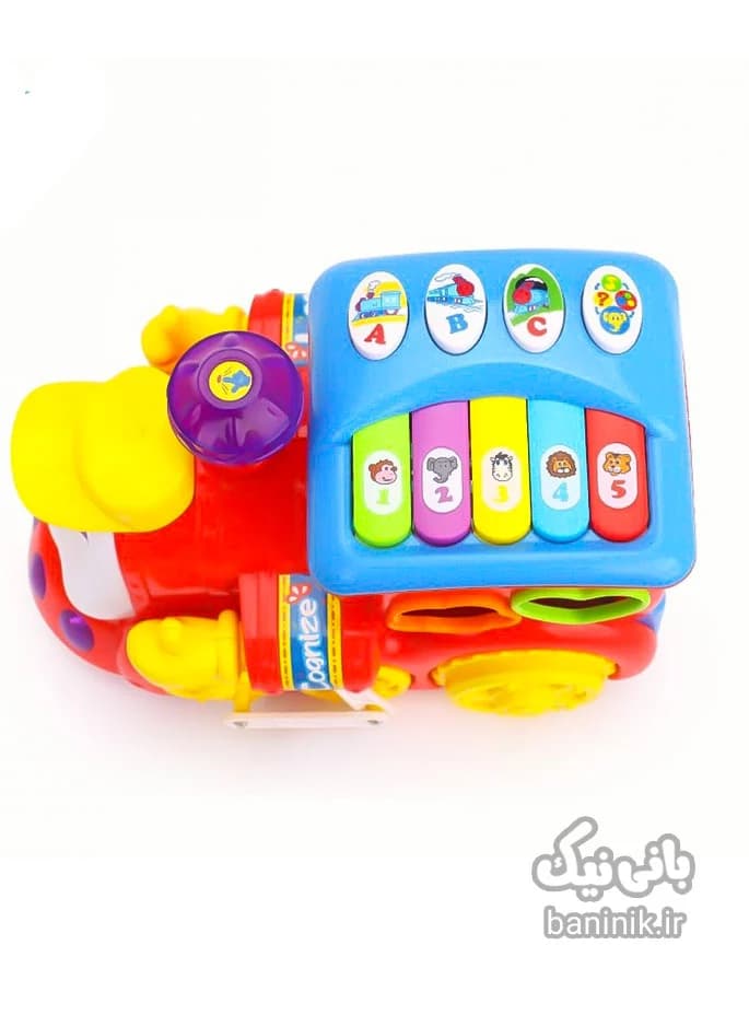 قطار آموزشی موزیکال هولی تویز Huile Toys Learning Loco 556 — تصویر ۸