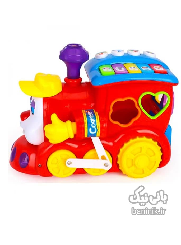 قطار آموزشی موزیکال هولی تویز Huile Toys Learning Loco 556 — تصویر ۴