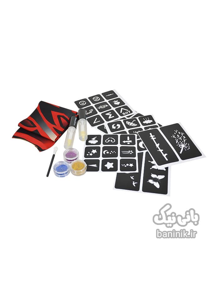 ست آرایشی طراحی تتو به همراه ساق دست طرح تتو بیوتی بمب Beauty Bomb Tattoo Paint — تصویر ۲