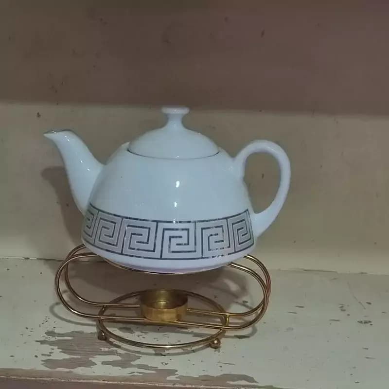 کلاسیک وارمر قوری طلایی 40 — تصویر ۳