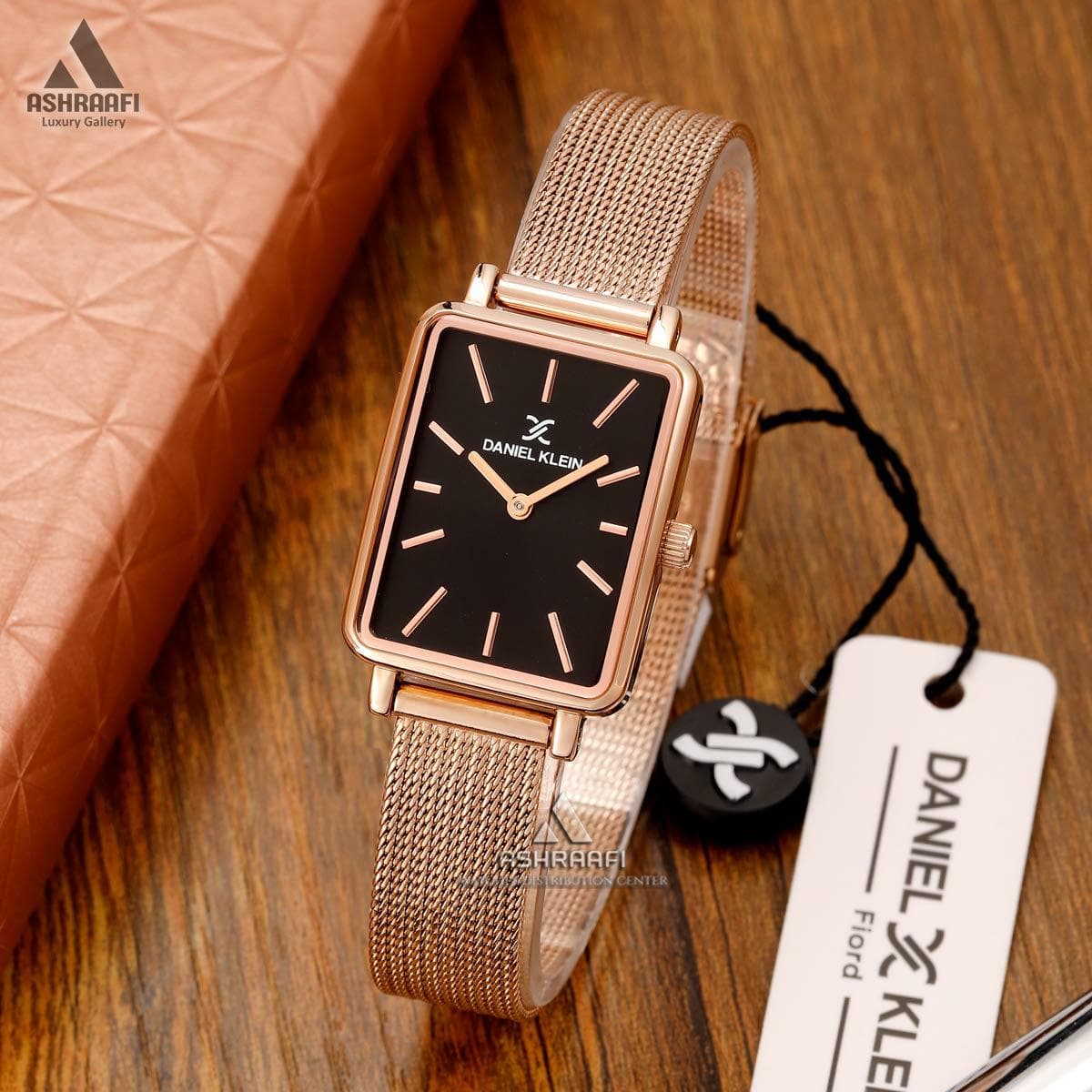 ساعت زنانه بند حصیری دنیل کلین Daniel Klein DK.1.13233-4 — تصویر ۲