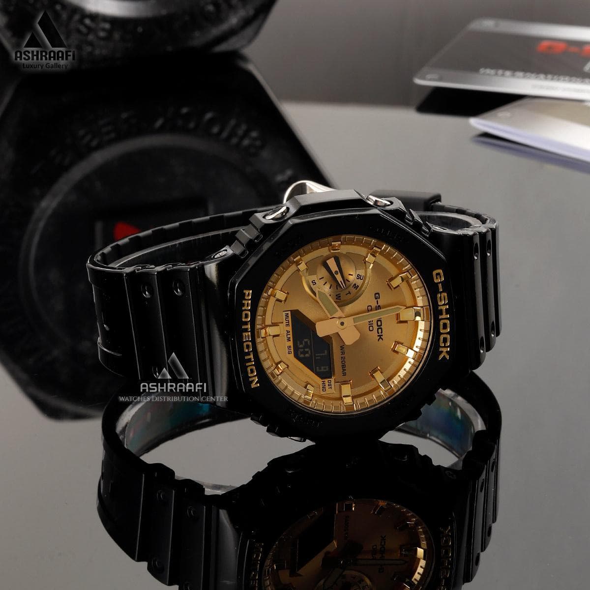 ساعت جیشاک مشکی Casio G-Shock GA-2100GB-1AD — تصویر ۵