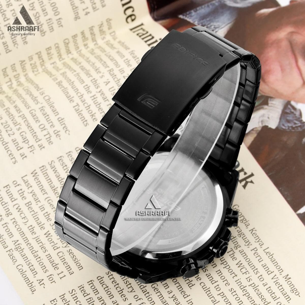 ساعت کاسیو ادیفایس مشکی Casio Edifice ECB-30-KK86 — تصویر ۴