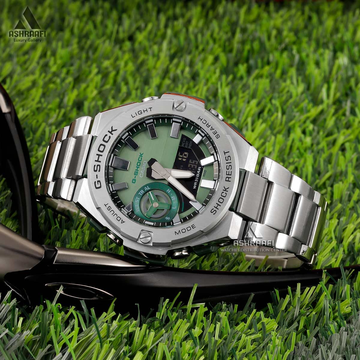 ساعت جیشاک استیل Casio G-Shock GST-B500-GS20 — تصویر ۳