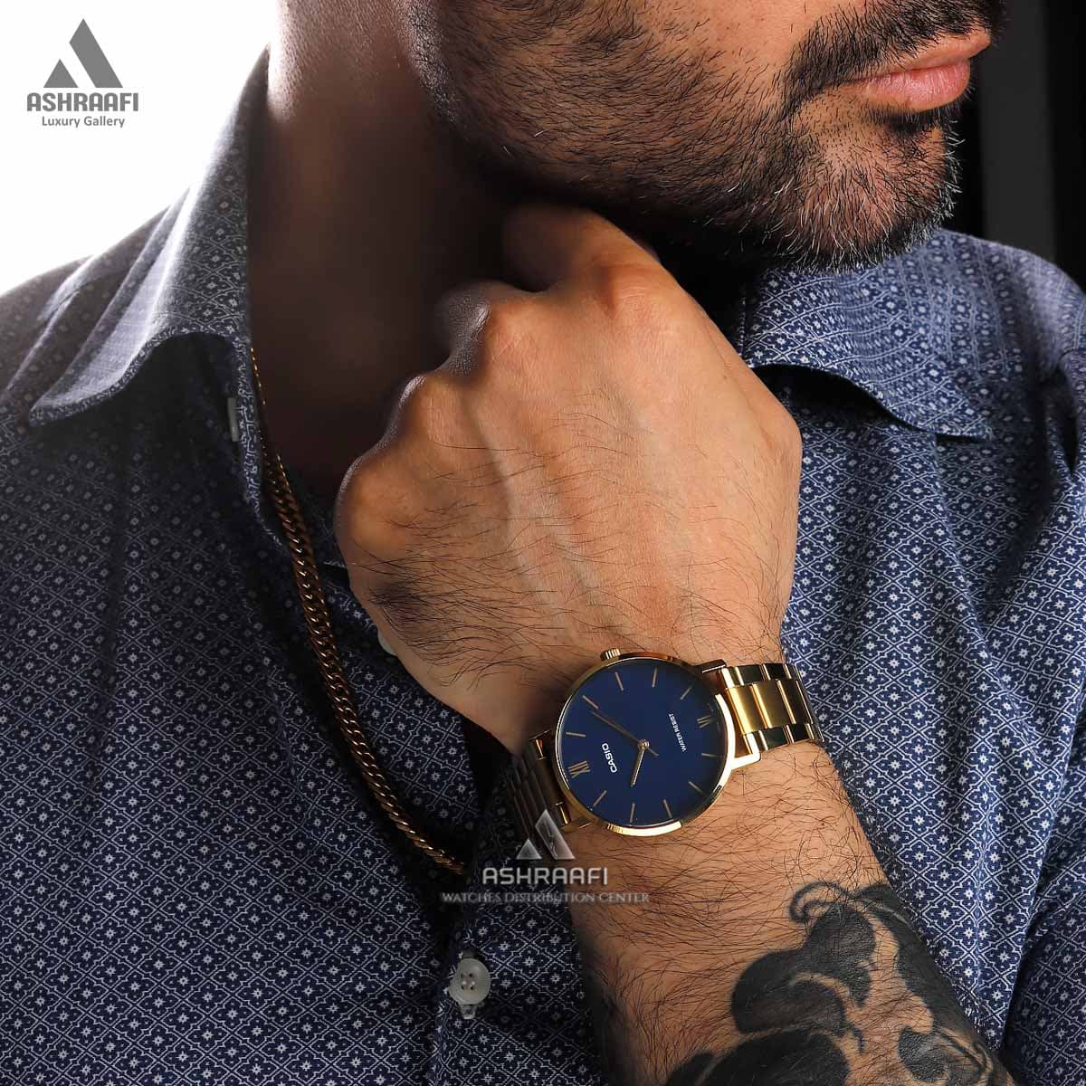 ساعت مردانه کاسیو Casio MTP-VT01G-2B — تصویر ۵