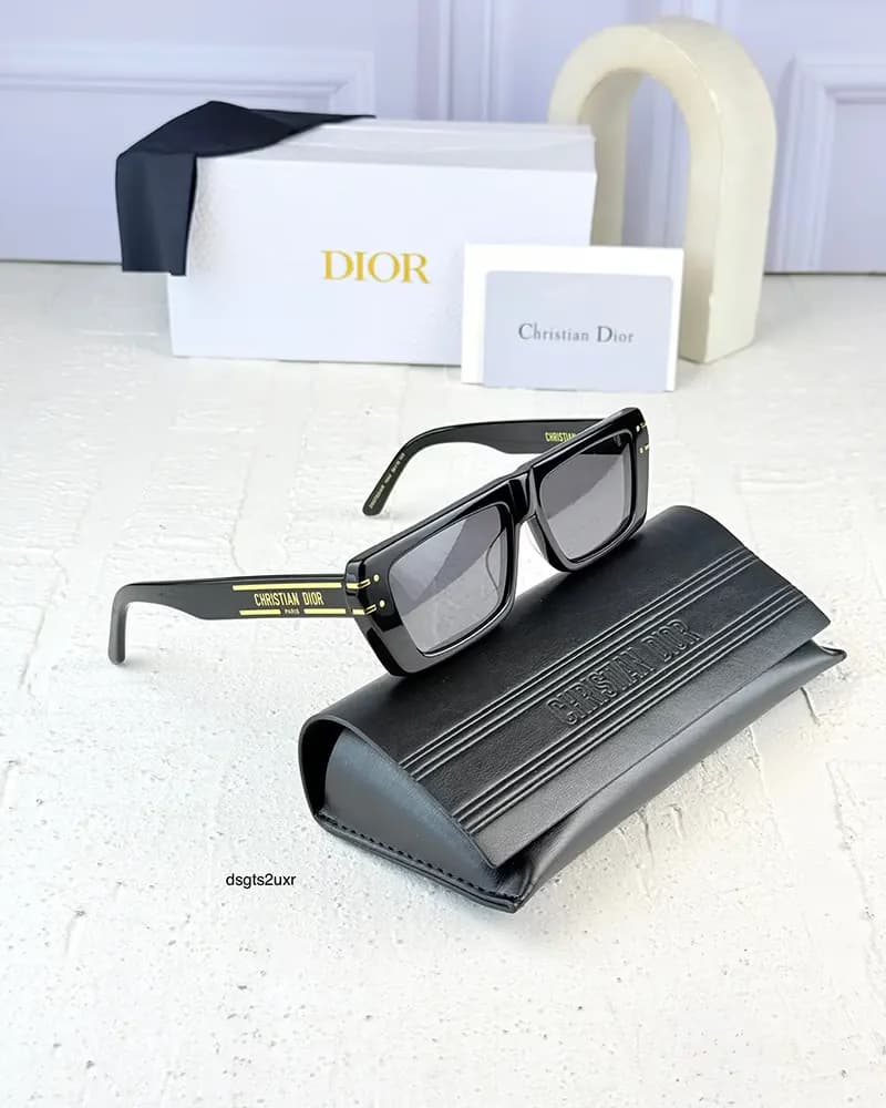 عینک آفتابی زنانه دیور مدل DIOR DSGTS2UXR — تصویر ۲