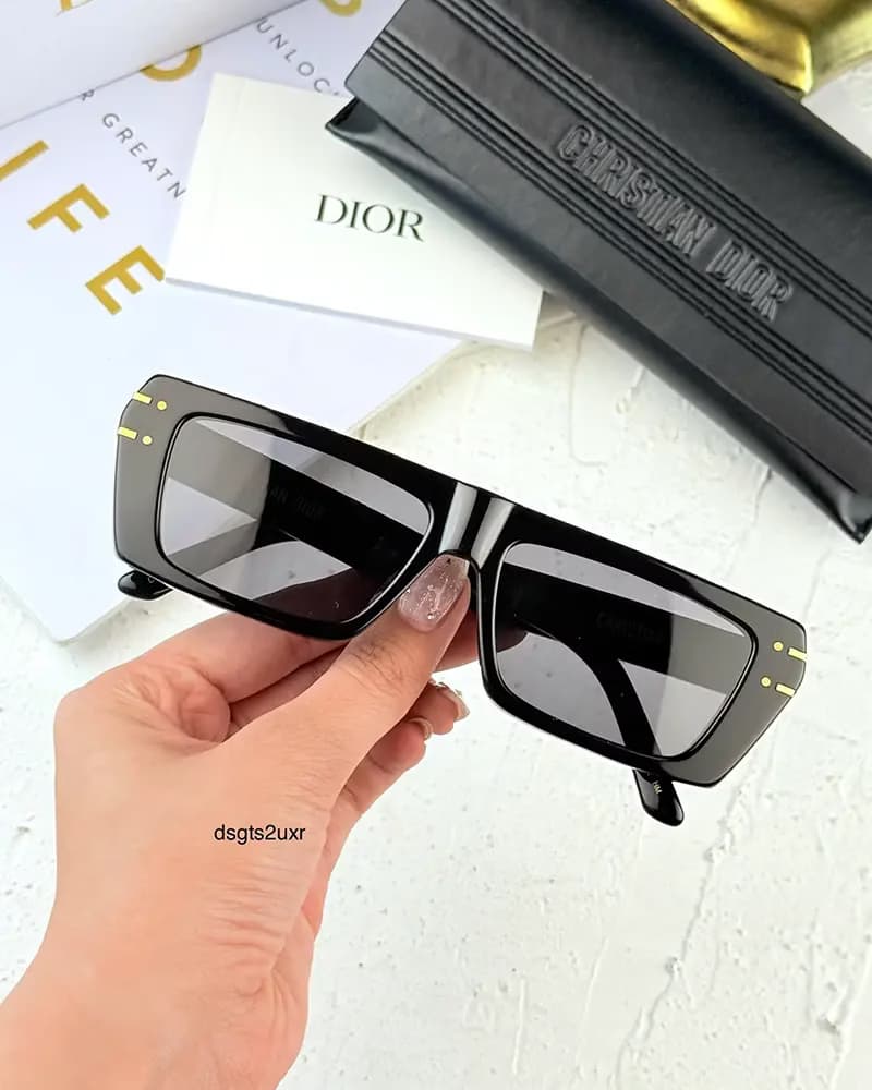 عینک آفتابی زنانه دیور مدل DIOR DSGTS2UXR — تصویر ۵