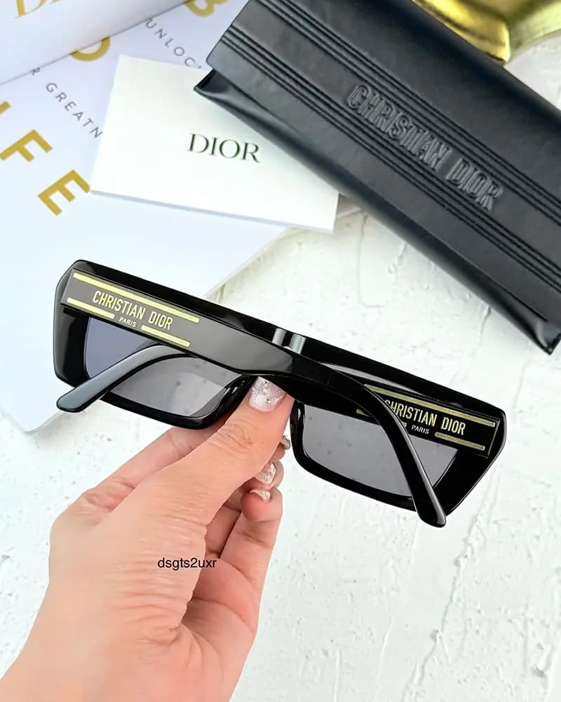 عینک آفتابی زنانه دیور مدل DIOR DSGTS2UXR — تصویر ۶