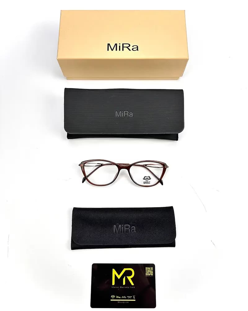 عینک طبی زنانه میرا مدل لاولی MIRA LOVELY IP2193 — تصویر ۳