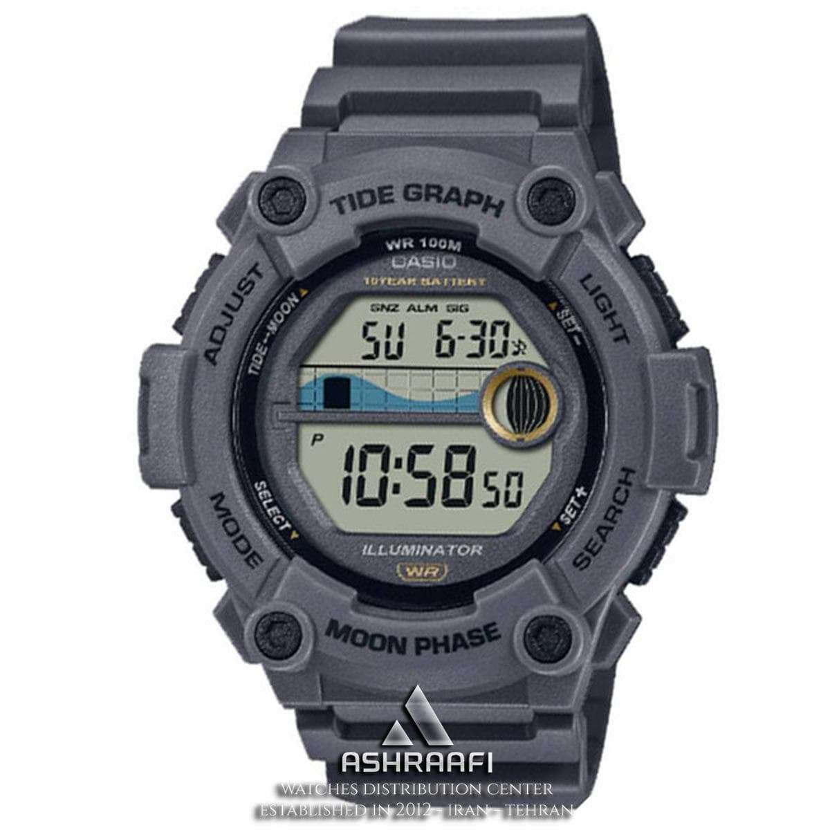 ساعت کاسیو دیجیتالی Casio WS-1300H-8AV