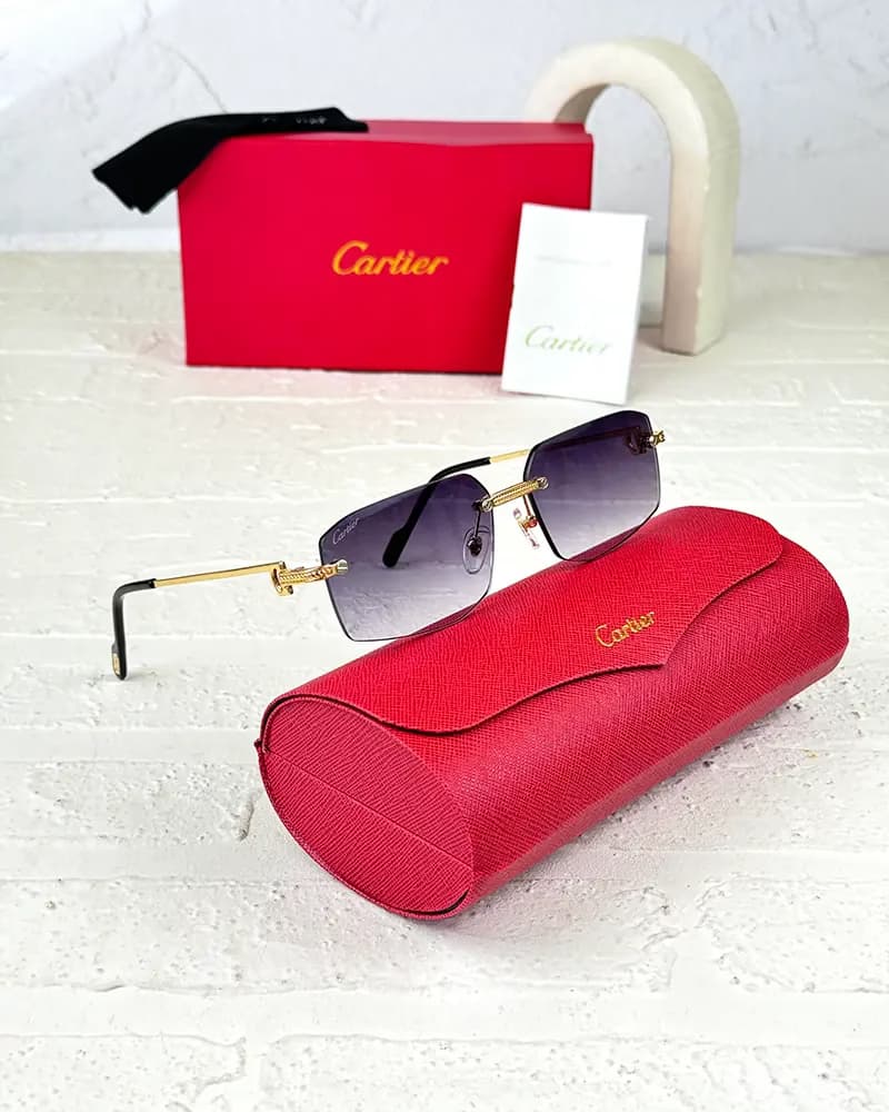 عینک آفتابی زنانه کارتیر مدل CARTIER CT0527S — تصویر ۳