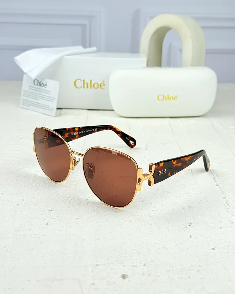 عینک آفتابی زنانه کلویی مدل CHLOE CH0256S — تصویر ۳
