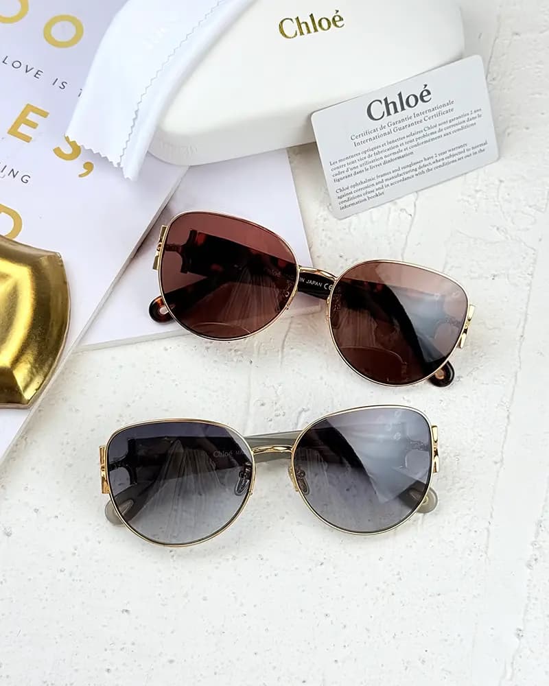 عینک آفتابی زنانه کلویی مدل CHLOE CH0256S — تصویر ۴