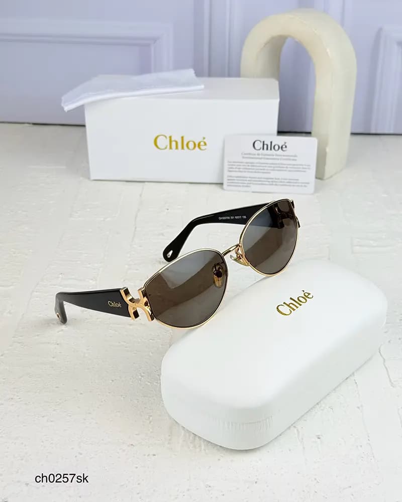 عینک آفتابی زنانه کلویی مدل CHLOE CH0257SK — تصویر ۳