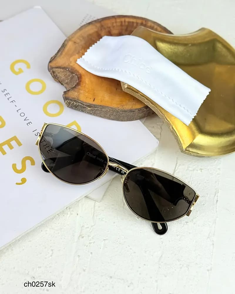 عینک آفتابی زنانه کلویی مدل CHLOE CH0257SK — تصویر ۴
