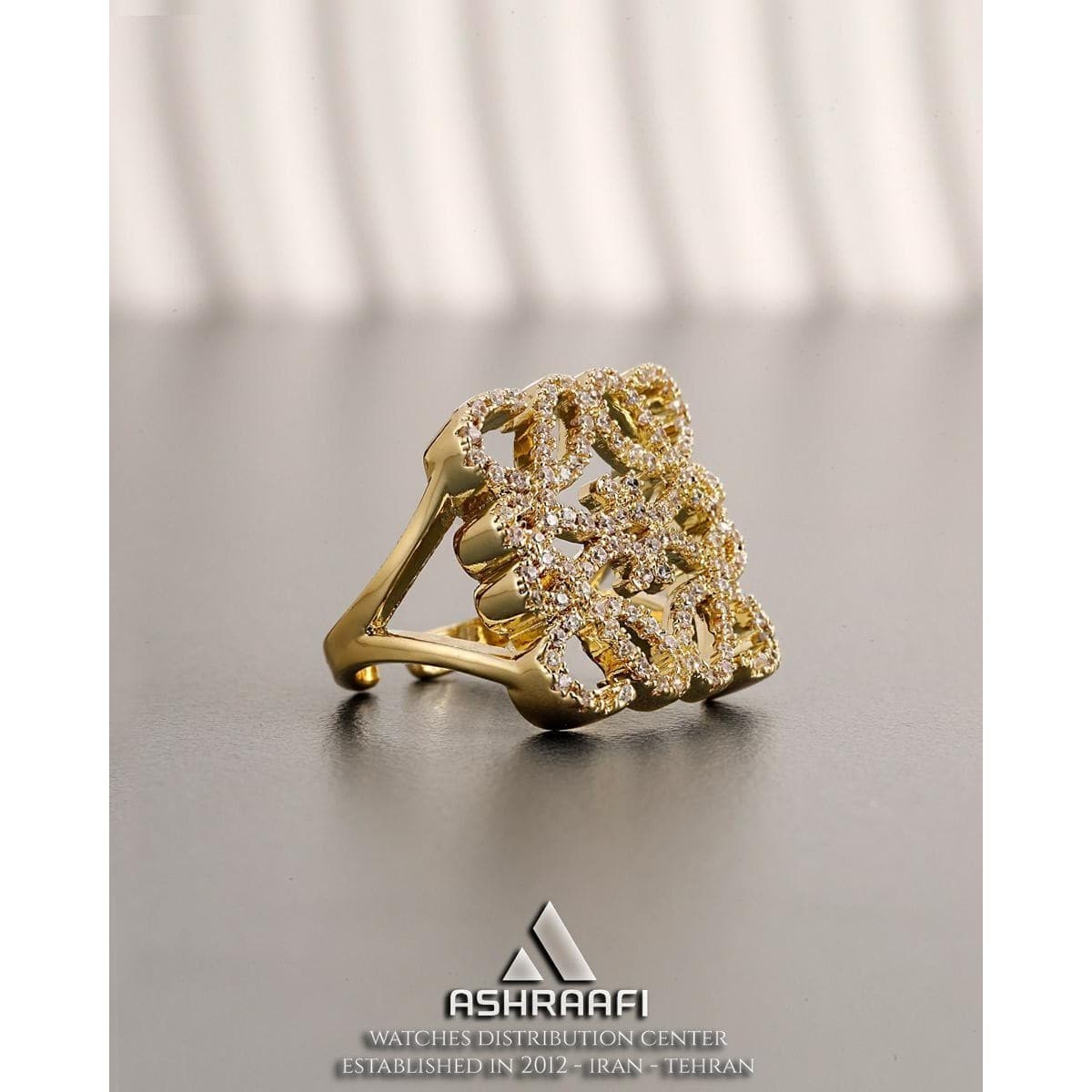 انگشتر زنانه طلایی Women Ring GD08