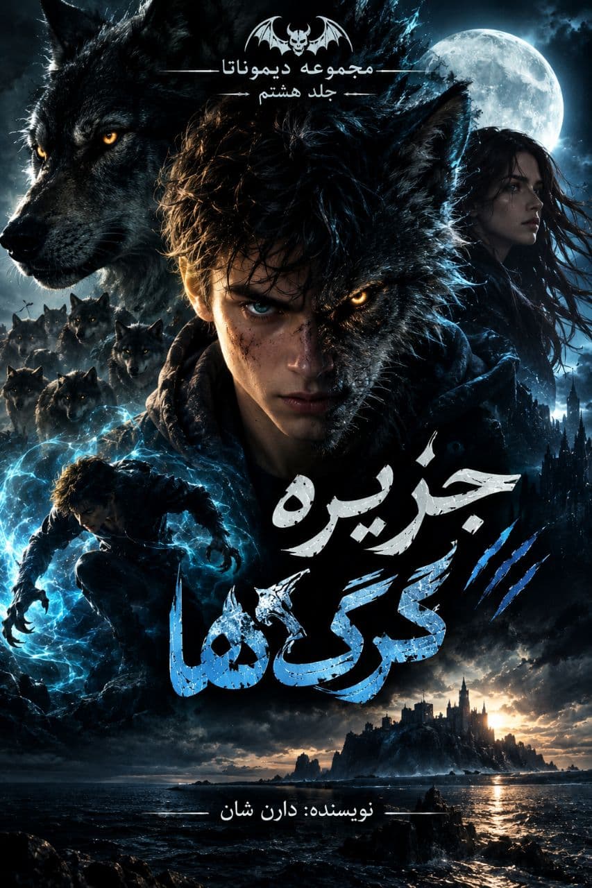 دانلود رمان جزیره گرگ ها جلد هشتم مجموعه دیموناتا pdf
