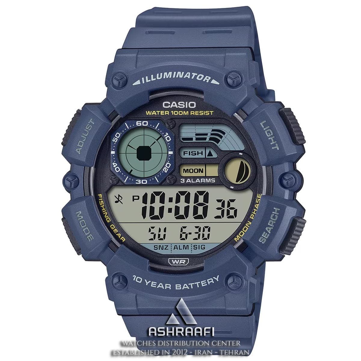 ساعت کاسیو دیجیتالی Casio WS-1500H-2AV