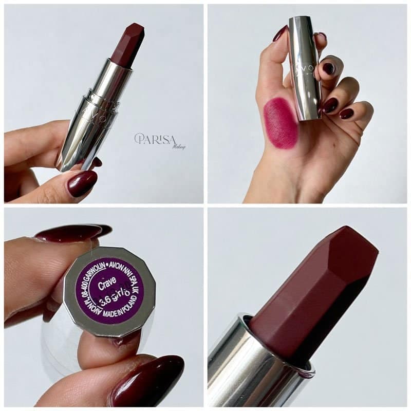 رژلب مات اون AVON مدل Matte Legend رنگ Crave